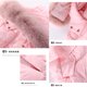 thumbnail image 4 of Winter Anime Sanrio Y2K Hellokittys Kuromi Girls Down Clothes Long Fur Hooded Cotton Padded Jacket Warm Slimwaist Kids Outerwear, 4 of 5