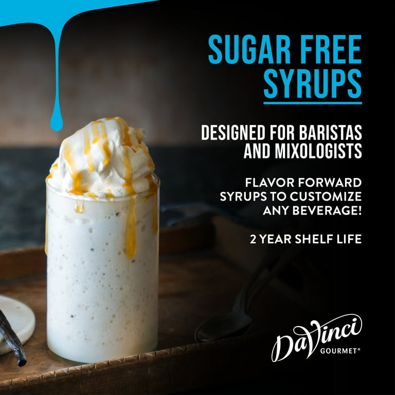 DaVinci Gourmet Classic Sugar Free Vanilla Syrup, Coffee Flavoring