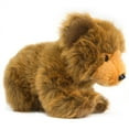 thumbnail image 3 of Borya the Baby Brown Grizzly Bear | 9 Inch Realistic Looking Stuffed Animal Plush | By TigerHart Toys, 3 of 4