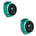 thumbnail image 4 of Reloj inteligente Inteprter con esfera redonda de 1,44 pulgadas Verde 2Conjunto, 4 of 6