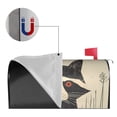 thumbnail image 2 of Goofa Retro Raccoon Graphic Print Pattern Mailbox Cover, Mailbox Decoration with Magnetic Strips for Standard and Large Mailboxes, Easy Installation, Durable and UV-Resistant-21x18 in, 2 of 8