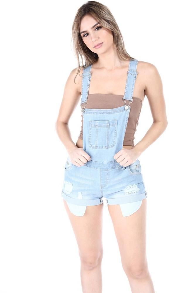 overall shorts walmart