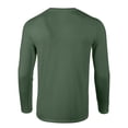 thumbnail image 2 of Gildan Mens Soft Style Long Sleeve T-Shirt, 2 of 4