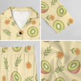 thumbnail image 6 of Top-kevin Womens Pajamas Set Hearts Leopard Lips Pattern Soft Long Sleeve Sleepwear Button Down Sets, 6 of 12