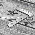 thumbnail image 3 of PEONAVET Hinge Hinge Charnière de Porte Rotative en Acier Inoxydable à 360 Degrés, 3 of 9