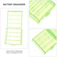 thumbnail image 3 of KONTONTY 30Pcs Batteries Case Assorted Color Transparent Mini Box Battery Organization 6X1.5in, 3 of 8