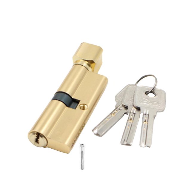 Cilindro de cerradura de puerta de metal con 3 cerraduras de cerrojo de puerta de entrada con llave esquí esquí Gafas de esquí