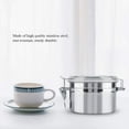 Coffee Canister Airtight, Stainless Steel Coffee Container, Vacuum