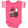 thumbnail image 3 of Inktastic I'm Soy into You with Cute Soy Sauce and Sushi Boys or Girls Baby Bodysuit, 3 of 5