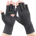thumbnail image 1 of 1 Pair Arthritis Gloves,Compression for Arthritis Pain Relief Rheumatoid Osteoarthritis and Carpal Tunnel, Premium Compression & Fingerless Gloves for Typing and Daily Work(M), 1 of 7
