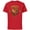 Red, variant on Marvel 85th Anniversary We Are Groot Mighty Thor Impression - Short Sleeve Cotton T-Shirt for Adults - Customized-Natural