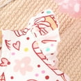 thumbnail image 5 of Girls Summer Clothes Toddler Outfits for Girl Clothing Sets Ice Cream Shirt and Pink Shorts Cute Short Sets 4T (866), 5 of 6