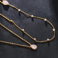 thumbnail image 5 of Gold Sexy Body Chains for Women, Gold Waist Chain Dainty Beads Rope Layered Belly Chain Belts Chain for Women Fashion Summer Back Body Jewelry, 5 of 6