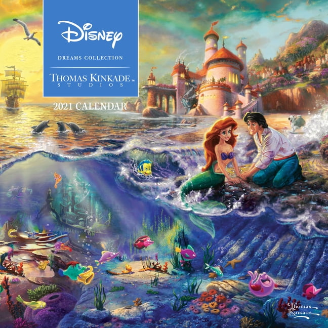 Disney Dreams Collection by Thomas Kinkade Studios 2021 Wall Calendar