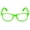 Matte Green, variant on Kids Nerd Costume Clear Lens Non-Prescription Fake Glasses for Children Boys Girls Age 3-10