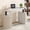 white, variant on Mid Century Modern Electric Standing Desk with Storage, 55x22 Small Sit Stand Adjustable Height Computer Desk for Home Office