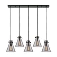 thumbnail image 4 of Innovations Lighting - Newton Cone - 5 Light Cord Hung Linear Pendant In, 4 of 5