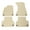 Beige, variant on Ikon Motorsports Floor Mats Compatible With 2018-2024 Audi A5 RS5 S5 Sportback, Beige Nylon Car Auto Front Rear Carpets Liner 4PC Set Protector