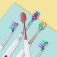 thumbnail image 2 of Travel Toothbrushes 5 Pack with Soft Bristles for Sensitive Gums Ergonomic Design Charcoal Color 5x Toothbrush, 2 of 8