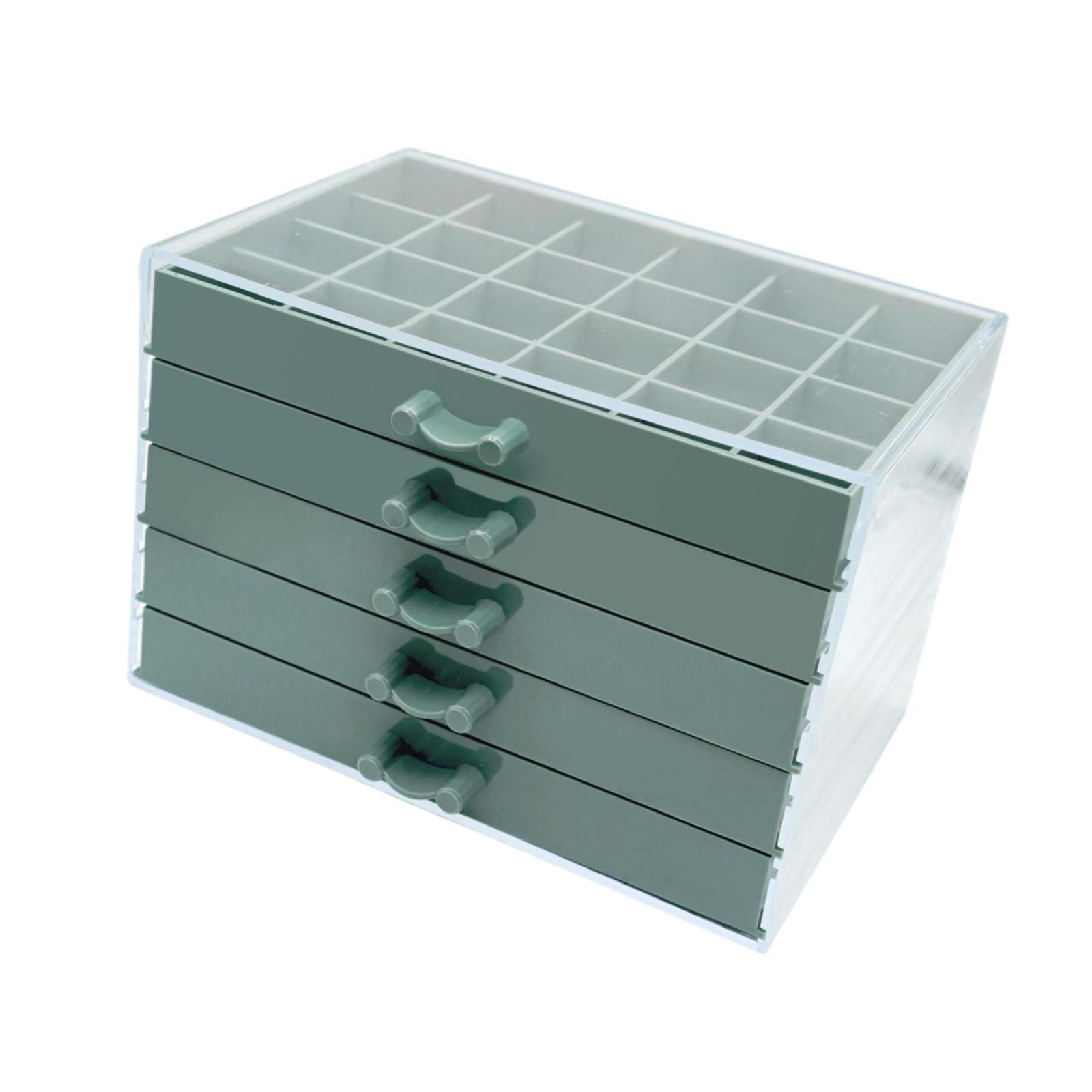 Bothyi Jewelry Storage Organizer Bead Organizer Box for Crafts Jewelry DIY Supplies Green
