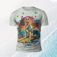 thumbnail image 5 of Yopmin Animal Tee Shirts for Men Crew Neck Summer Tropical T Shirts Cute Basic Tops Short Sleeve for Travel Vacation Beach, 5 of 8