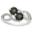thumbnail image 3 of Natural Smoky Quartz - Brazil 925 Sterling Silver Ring s.5 Jewelry DGR1130_F_5 R-1033, 3 of 7
