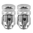 thumbnail image 4 of 2x tapas de válvu de vástago de neumático universal, protección a prueba de polvo para bicicletas, automóviles, automóviles, SUV, , Pta plata 2 Soledad tapas de válvulas de neumáticos de automóviles, 4 of 9