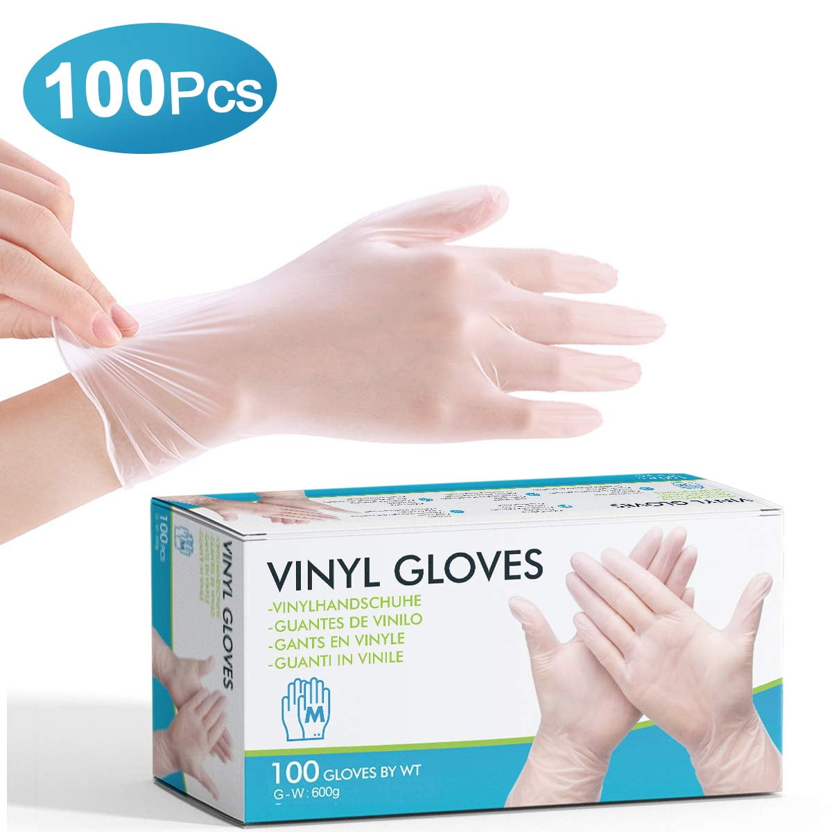 vinyl cleaning gloves