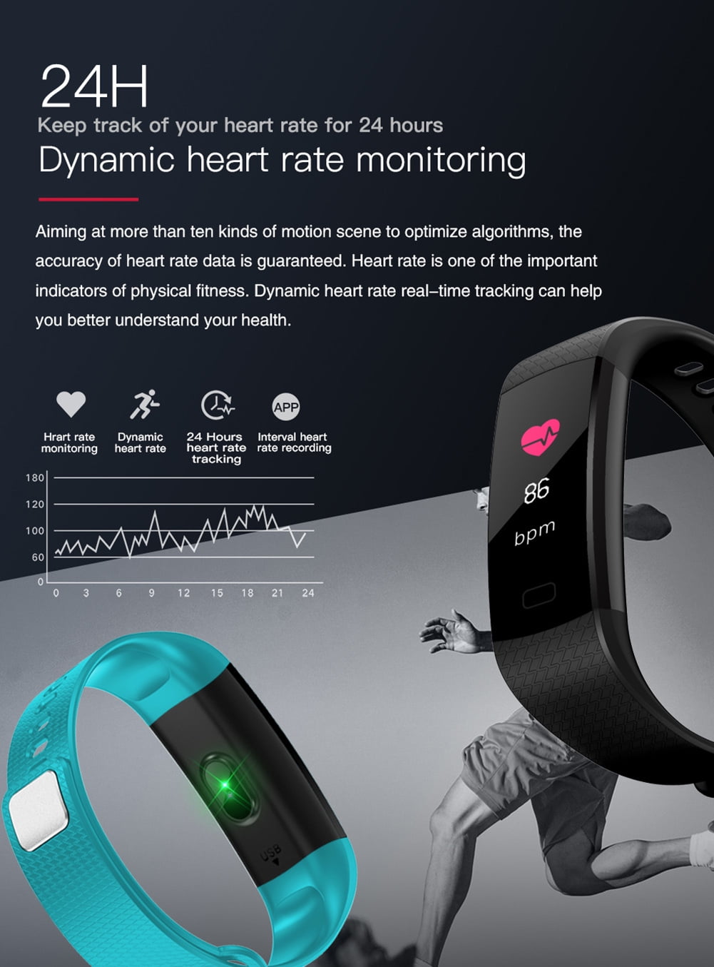 fitness tracker y5