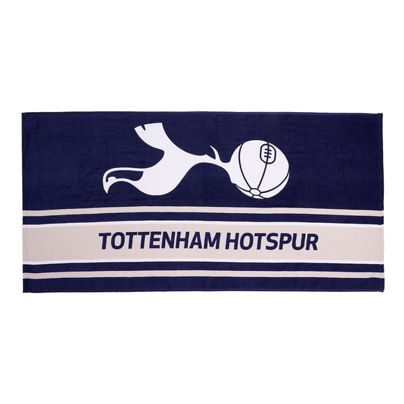 Official Tottenham Hotspur FC Towel | Super Soft Feel Soccer Club Design | Perfect For Home Bath Beach & Swimming Pool | One Size 30 x 59” | 100% Cotton