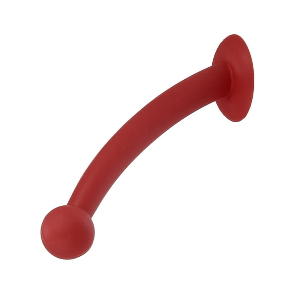 Unique Bargains Antenna Shape Roof Ornament Top Stickers Exterior Decoration for Car Motorcycle Bike Helmets Red