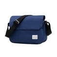 thumbnail image 4 of Bolso de hombro sencillo para hombre, bolso bandolera ligero e informal para mujer, bolso bandolera para hombre de gran capacidad, 4 of 6