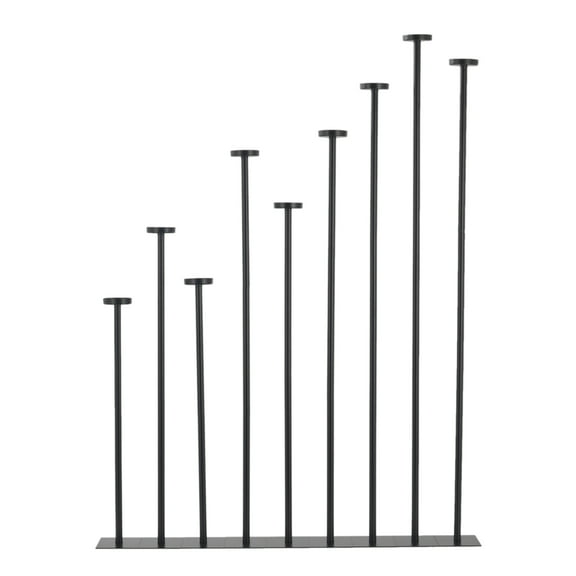 Dwellnix Tall Floor Candle Holders Set 9 Candle Stick Holders Wedding Party Decor DIY