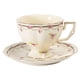 thumbnail image 1 of Juego de taza y platillo de café de cerámica, regalo de inauguración de casa, vajilla elegante y multiusos, juego creativo de taza de té de, 1 of 9
