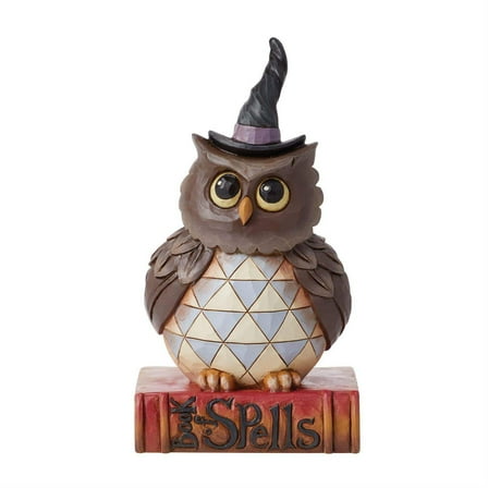 Enesco Jim Shore Heartwood Creek Pint Sized Halloween Owl Figurine