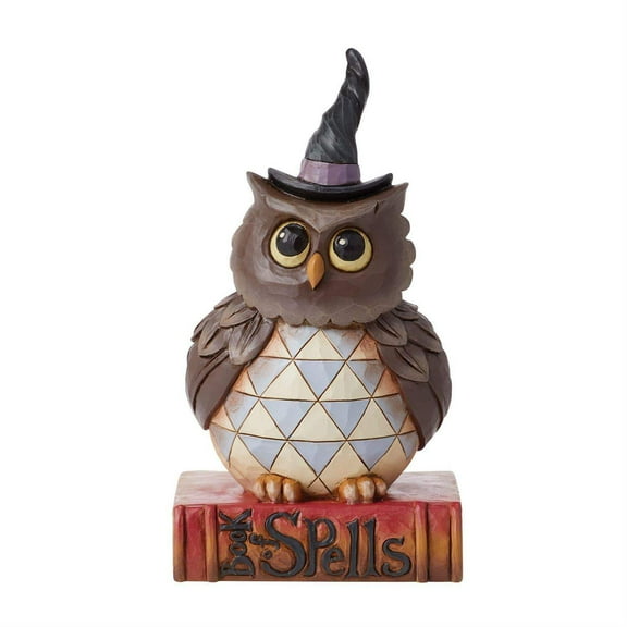 Enesco Jim Shore Heartwood Creek Pint Sized Halloween Owl Figurine