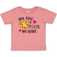 thumbnail image 3 of Inktastic Valentine's Day You Stole a Pizza of My Heart Boys or Girls Baby T-Shirt, 3 of 5