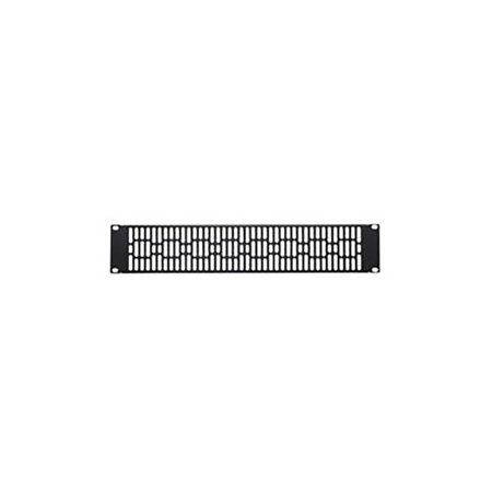Sanus CAVBP2-B1 2U Vented Blanking Panel for Audio Video Component Series Racks