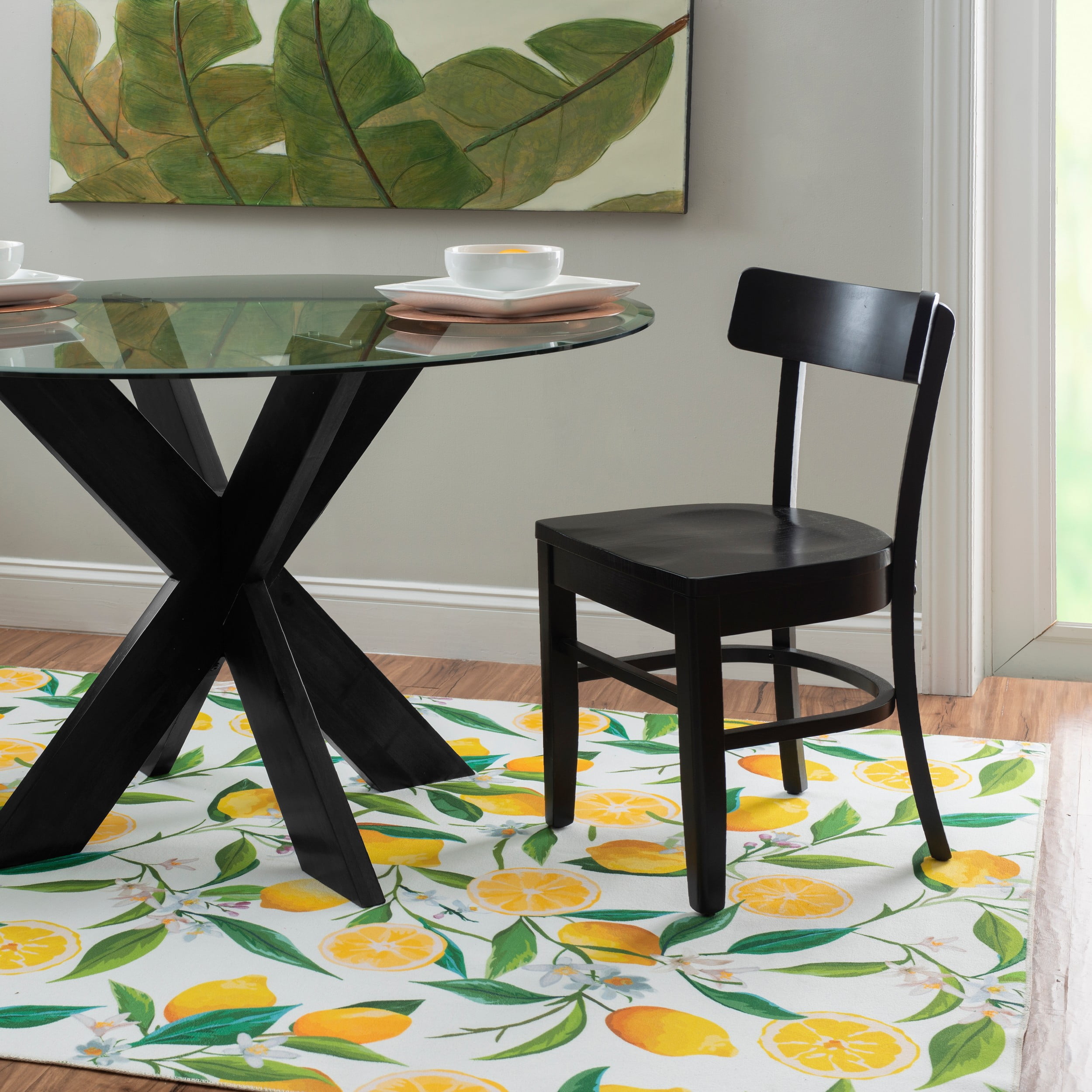 Centerpiece Pier One Round Table International Concepts Espresso 36 X 36 X  48 Extension, image size:2500x2500