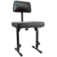 thumbnail image 2 of Taburete de piano ajustable con soporte líquido en el respaldo, 2 of 6
