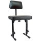 thumbnail image 2 of Taburete de piano ajustable con soporte líquido en el respaldo, 2 of 6