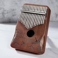 thumbnail image 1 of Kalimba Mahogany Thumb Piano, Musical Instrument Finger, 1 of 1