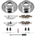 thumbnail image 3 of PowerStop Rear Z26 Street Warrior Carbon-Fiber Ceramic Brake Pad and Drilled and Slotted Rotor Kit Fits: BMW Select Models K593-26, 3 of 9