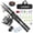 Multicolor, variant on Lixada Fishing Rod Combos with Telescopic Fishing Pole Spinning Reels Fishing Carrier Bag for Travel Saltwater Freshwater Fishing