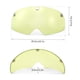 thumbnail image 2 of Equipamiento ciclista Visera de casco magnético Gafas protectoras de casco para ciclismo CACAGOO  Equipamiento ciclista, 2 of 7