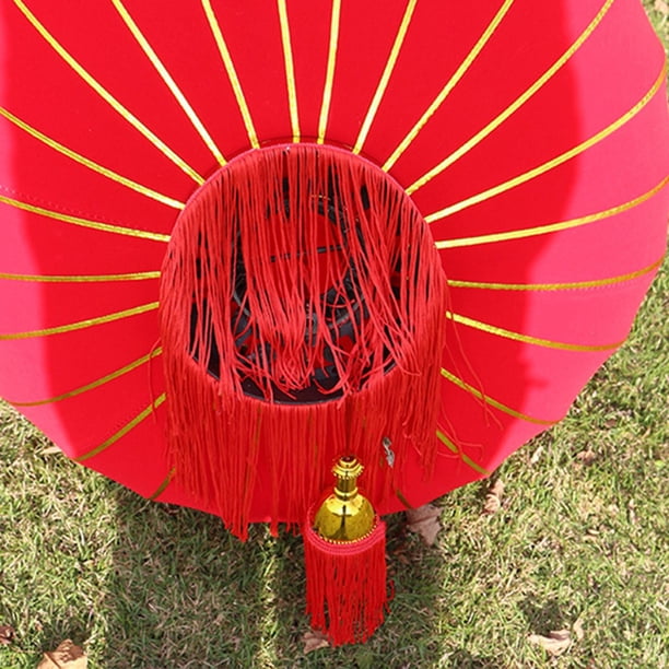 yuksok kokiya Chinese New Year Cloth Luck Lantern Red Lantern w