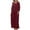 Wine, variant on LOVZFMLL Women's Summer Dresses Short Sleeve Round Neck Maxi Sundress Casual Beach Vacation Long Dress with Pockets Wine M