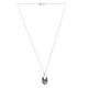 thumbnail image 3 of Collar Zvezda Pear color Tanzanite plata .925 Zvezda ZCO-PEAR18-TAN, 3 of 4