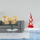 thumbnail image 2 of Tirador De Latón Con Forma De Lazo Y Llama, Tirador Abstracto De Resina Para Armario, Escultura Moderna, Adorno Para Cajones, Cómodas, Armarios Y Cajones De Cocina, Baño Y Oficina., 2 of 8