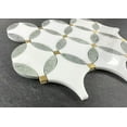thumbnail image 4 of Waterjet Marble And Metal Wall Mosaic Tile - Case (10 Sheets), 4 of 8